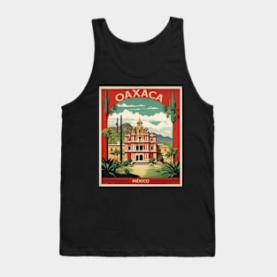 Oaxaca Mexico Vintage Poster Tourism Tank Top